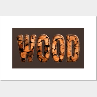 wood Posters and Art